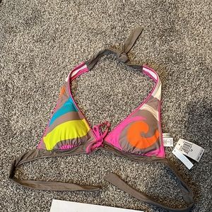 Trina Turk Bikini top sz 12 NWT